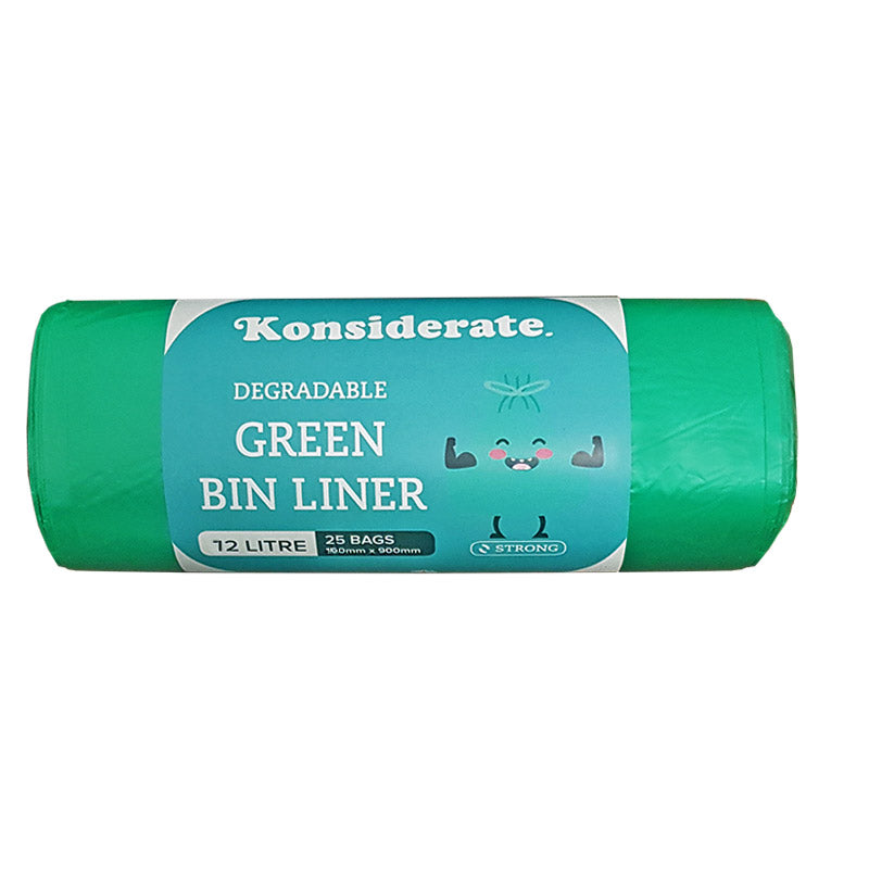72L Degradable Green Bin Liner (250 bags/ctn)